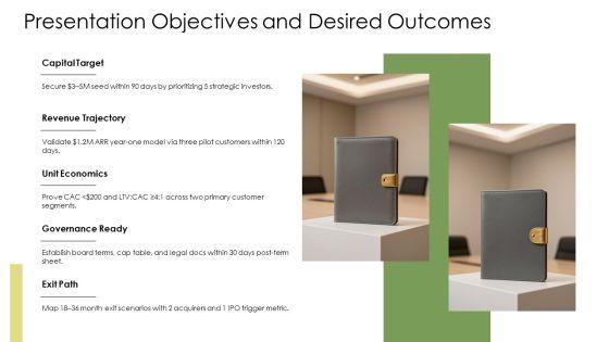 Financial Pitch Deck PPT Outline VM