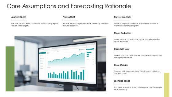 Financial Projection PPT Mockup VM