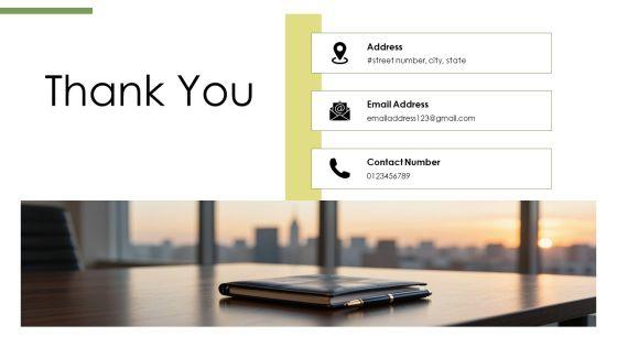 Financial Slide Pitch Deck PPT Information VM