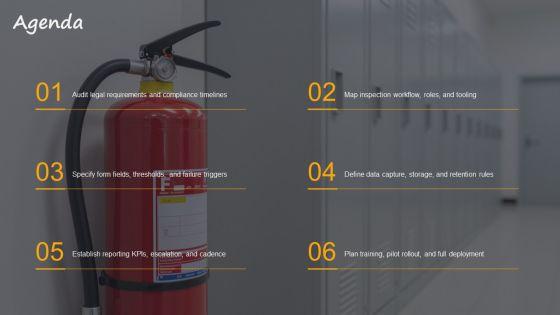 Fire Extinguisher Inspection Forms PPT Graphics VM