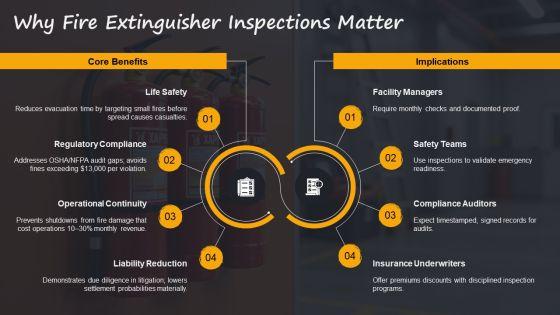 Fire Extinguisher Inspection Forms PPT Graphics VM