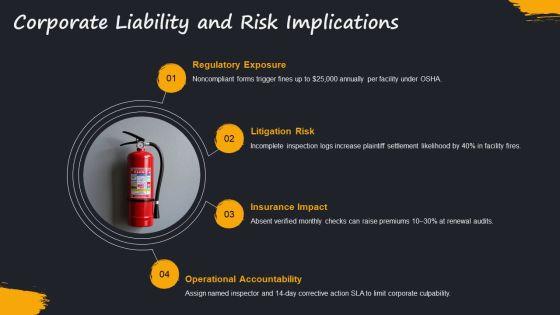 Fire Extinguisher Inspection Forms PPT Graphics VM