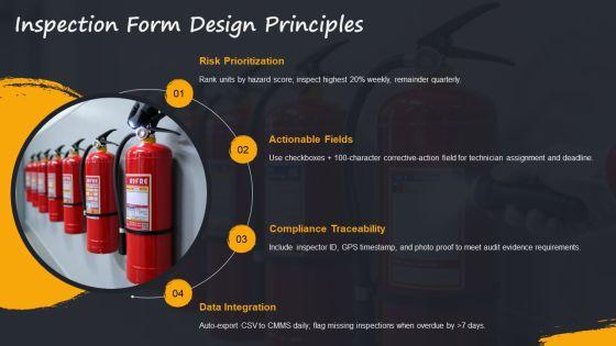 Fire Extinguisher Inspection Forms PPT Graphics VM