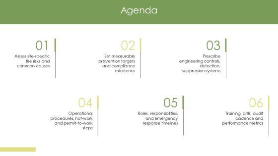 Fire Prevention Training PPT Structure VM
