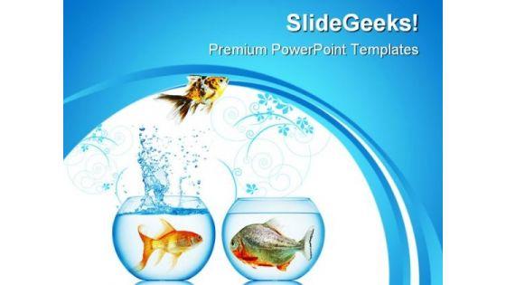 fish_runs_away_animals_powerpoint_themes_and_powerpoint_slides_0311_title.jpg