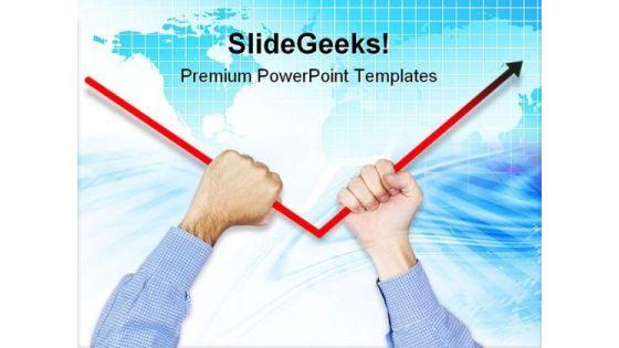 fixing_negative_arrows_business_powerpoint_templates_and_powerpoint_backgrounds_0611_title.jpg