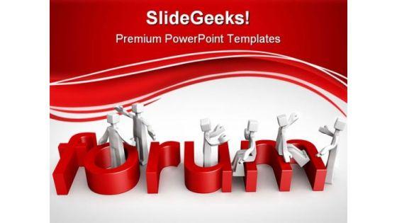 forum_discussion_concept_metaphor_powerpoint_templates_and_powerpoint_backgrounds_0511_title.jpg