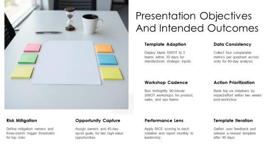 Free Blank SWOT Analysis PPT Sample VM