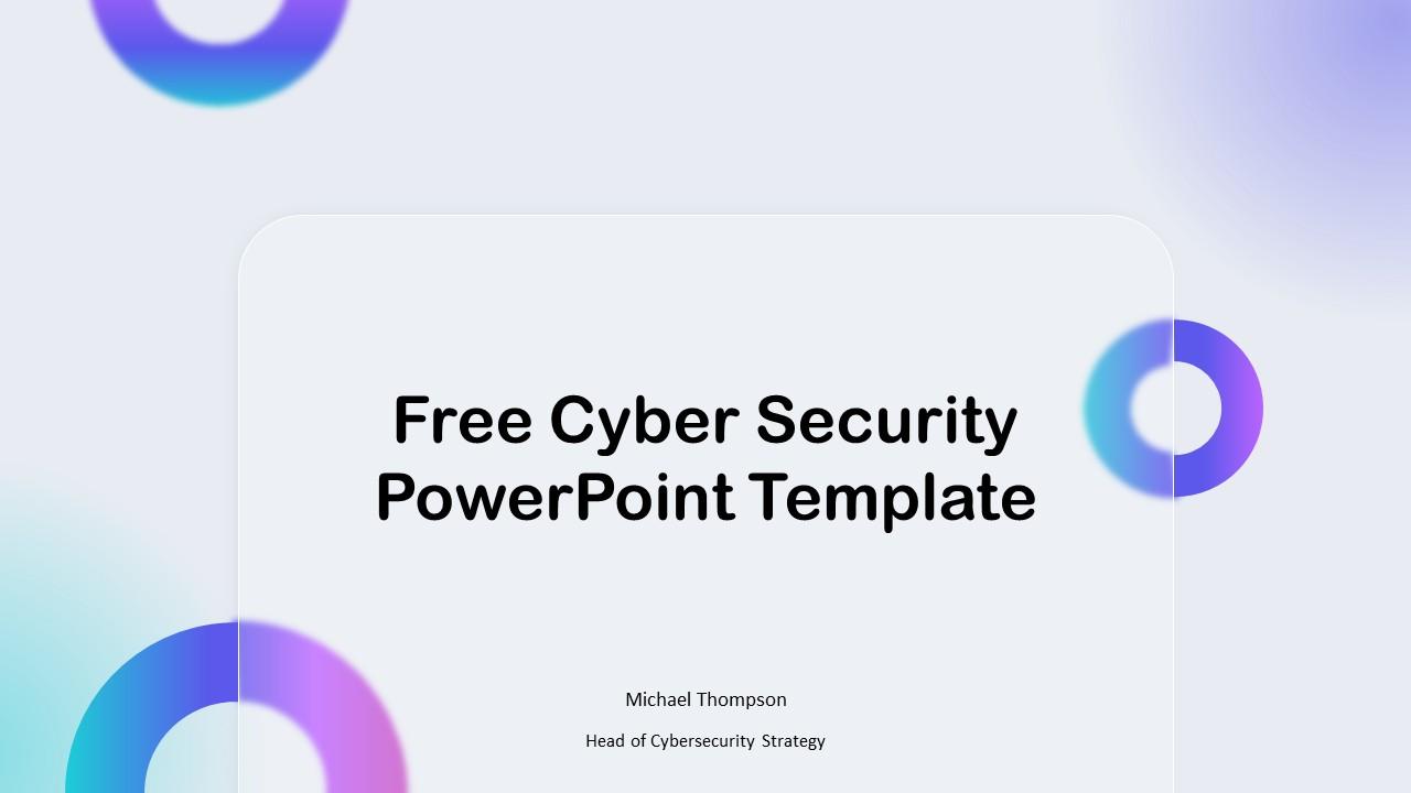 Free Cyber Security PPT Graphics VM