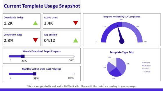 Free Template Download PPT Sample VM
