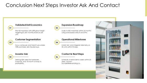 Free Vending Machine Business Plan PDF PPT Slides VM