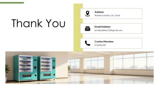 Free Vending Machine Business Plan PDF PPT Slides VM