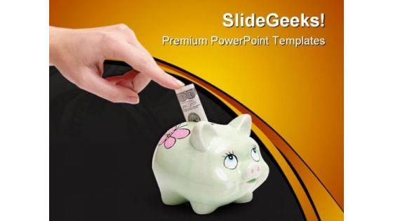 Future Savings Money PowerPoint Templates And PowerPoint Backgrounds 0411 Future Savings Money PowerPoint Templates And PowerPoint Backgrounds 0411