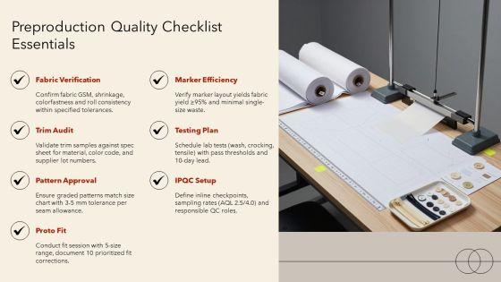 Garment Quality Control Checklist PPT Guidelines VM