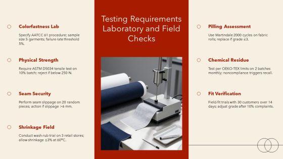 Garment Quality Control Checklist PPT Guidelines VM