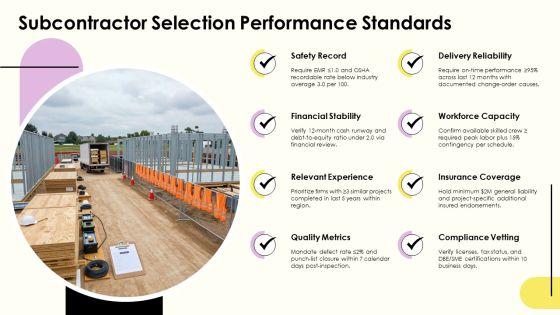 General Contractor Business Plan PPT Slides VM