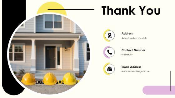 General Contractor Business Plan PPT Slides VM