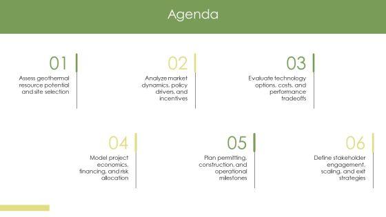 Geothermal Energy Presentation PPT Sample VM