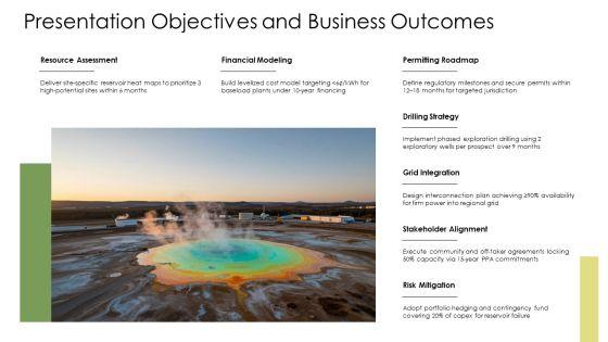 Geothermal Energy Presentation PPT Sample VM