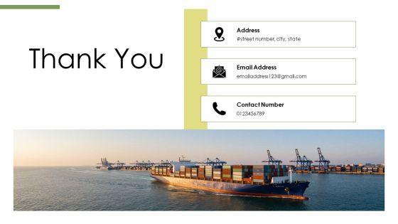 Global Logistics And Distribution PPT Structure VM