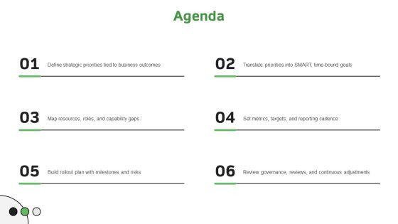 Goal Setting Action Plan PPT Structure VM