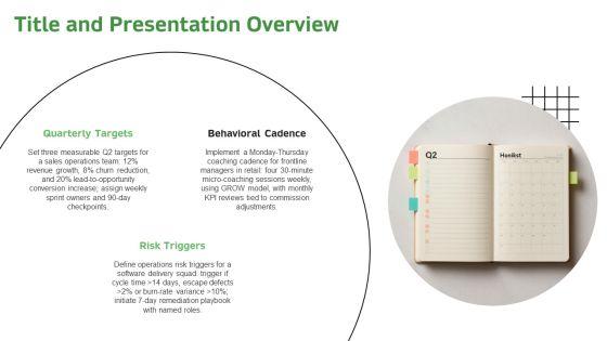 Goal Setting Action Plan PPT Structure VM