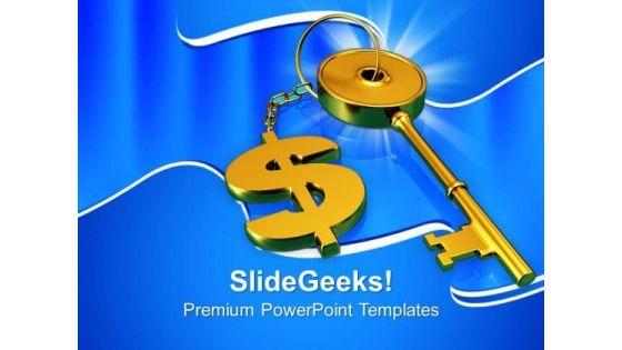 golden_key_with_dollar_keychain_powerpoint_templates_ppt_backgrounds_for_slides_0113_title.jpg