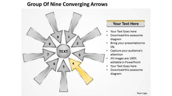 group_of_nine_coverging_arrows_cycle_process_network_powerpoint_slide_1.jpg