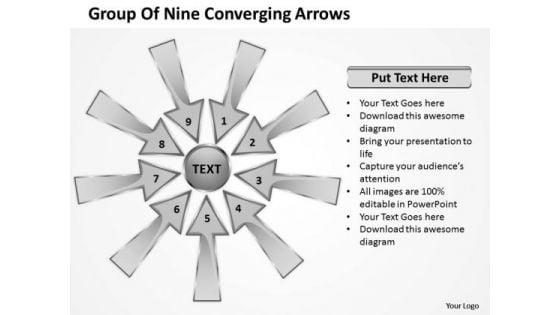 group_of_nine_coverging_arrows_ppt_circular_flow_process_powerpoint_slides_1.jpg