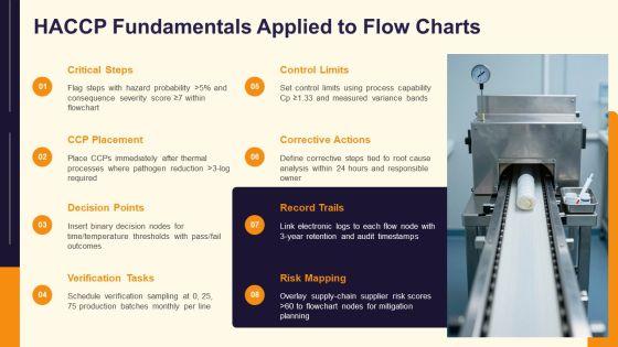 Haccp Flow Chart PPT Slides VM