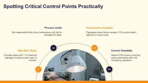 Haccp Flow Chart PPT Slides VM