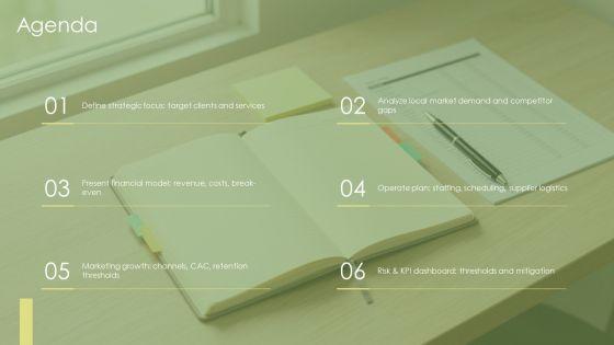 Hair Salon Business Plan PPT Mockup VM
