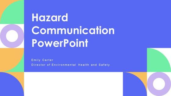 Hazard Communication PPT Information VM