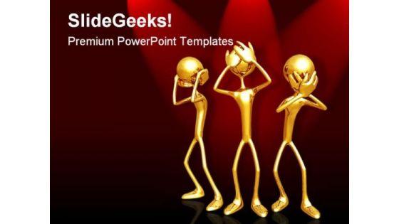 hear_see_speak_no_people_powerpoint_template_1110_title.jpg