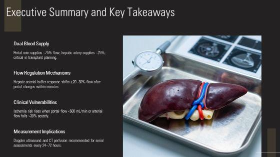 Hepatic Blood Flow Diagram PPT Example VM