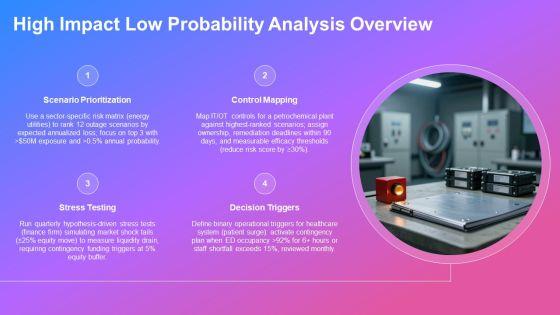 High Impact Low Probability Analysis PPT Presentation VM