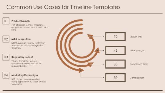 High Level Timeline PPT Information VM