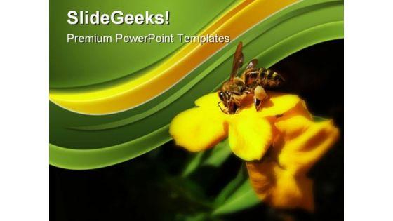 honey_bee_collecting_pollen_nature_powerpoint_themes_and_powerpoint_slides_0211_title.jpg