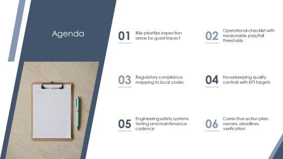 Hotel Inspection Checklist PPT Information VM