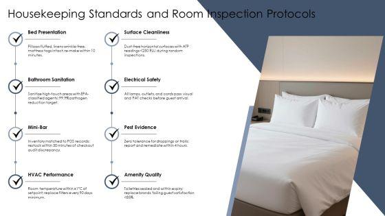 Hotel Inspection Checklist PPT Information VM