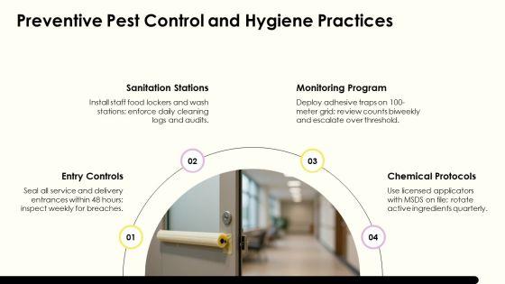 Hotel Preventive Maintenance Checklist PPT Structure VM