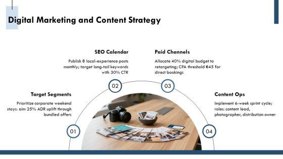 Hotel Sales And Marketing Plan PPT Template VM