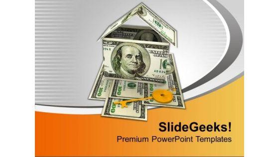 house_made_with_dollar_bills_golden_key_powerpoint_templates_ppt_backgrounds_for_slides_0213_title.jpg