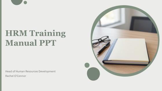 HRM Training Manual PPT PowerPoint VM