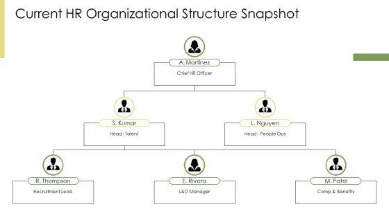 Human Resource Management Organizational Chart PPT Sample VM