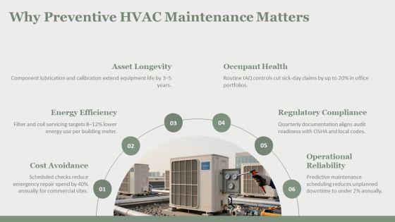 Hvac Preventive Maintenance Checklist PDF PPT Example VM