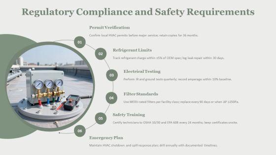 Hvac Preventive Maintenance Checklist PDF PPT Example VM