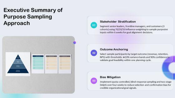 Identifying The Purpose Sample For Organizational Goal Setting PPT Demonstration VM
