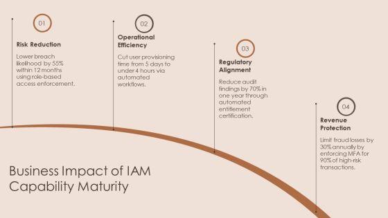 Identity And Access Management Capability Maturity Model PPT Graphics VM