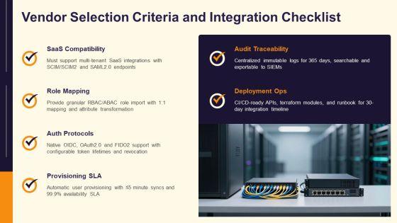 Identity And Access Management Maturity Model PPT Presentation VM